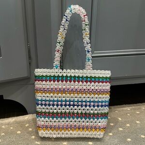 Funky beaded bag